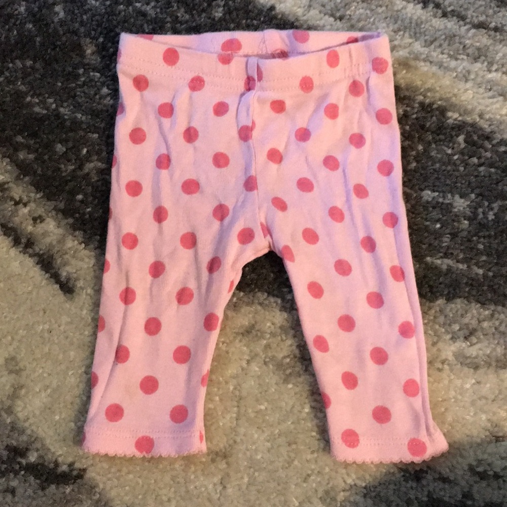 0-3M pika dot pants